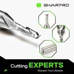 Upcut Spiral Router Bit - 1/4" Shank, 1/8" Cut