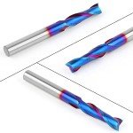 Upcut Spiral Router Bits 1/4" Shank - Solid Carbide