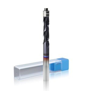 Up Cut Spiral Flush Trim Router Bit, 1/4" Shank