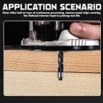 Up Cut Spiral Flush Trim Router Bit, 1/4" Shank