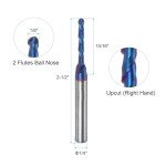 1/16" Radius Ball Nose End Mill CNC Bit