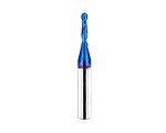 2-Flute Ball Nose CNC Router Bit, Solid Carbide