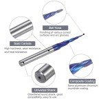 Tapered Ball Nose End Mill CNC Router Bit