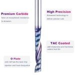 SpeTool 1/4" Single Flute End Mill Bit