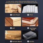 Hozly 10-Piece CNC Router Bits Set, 1/8" Shank