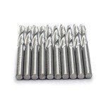 Ball Nose Carbide End Mill Set - 10 Pieces