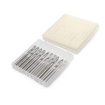 Ball Nose Carbide End Mill Set - 10 Pieces