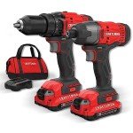 CRAFTSMAN V20 MAX Cordless Drill and Impact Driver Set