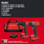 CRAFTSMAN V20 MAX Cordless Drill and Impact Driver Set
