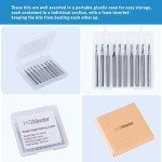 10-Pack CNC Router Bits, 1/8" Spiral Upcut Set