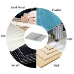 10-Pack CNC Router Bits, 1/8" Spiral Upcut Set