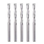Carbide End Mills Compression Bit Set - 5 Pack