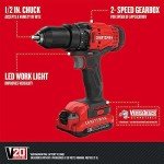 CRAFTSMAN V20 MAX Cordless Drill and Impact Driver Set