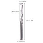 Carbide End Mills Compression Bit Set - 5 Pack
