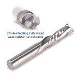 Carbide End Mills Compression Bit Set - 5 Pack