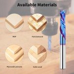 Eanosic Up-Down Compression Router Bit 1/4