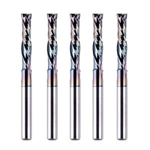 5-Piece Carbide Compression Router Bit Set