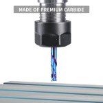 Eanosic Up-Down Compression Router Bit 1/4