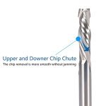 Carbide End Mills Compression Bit Set - 5 Pack