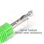 Carbide End Mills Compression Bit Set - 5 Pack