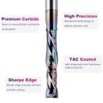 5-Piece Carbide Compression Router Bit Set