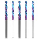 HQMaster 1/8" Compression Spiral CNC Router Bits Set