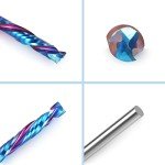 HQMaster 1/8" Compression Spiral CNC Router Bits Set