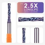 SpeTool Solid Carbide Spiral Compression Router Bit