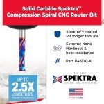 Amana Tool Spektra Solid Carbide CNC Router Bit