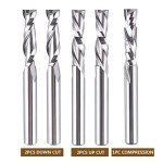 SpeTool 5-Pack CNC Router Bits for Woodworking