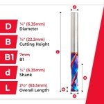 Amana Tool Spektra Solid Carbide CNC Router Bit