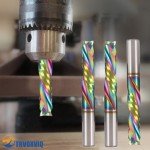 1/4" Spiral Router Bit Set - 5PCS