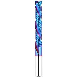 Long 1/2 Inch Spiral Router Bit for Woodworking