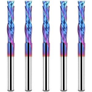 5PCS Carbide Compression Router Bits for CNC