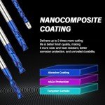 ZahyoX 1/4" Up Down Compression Router Bit