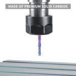 5PCS Carbide Compression Router Bits for CNC