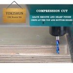 3/8" Compression CNC Router Bits for Grooving