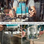 5PCS Carbide Compression Router Bits for CNC