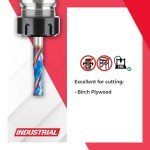 Amana Tool CNC Compression Spiral Router Bit 3