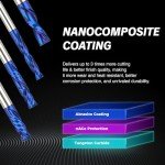 3/8" Compression CNC Router Bit - Solid Carbide