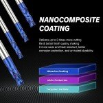 ZahyoX PRO 1/4" Compression CNC Router Bit