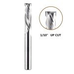 5PCS Compression Spiral Router Bit Set, 1/4 Inch