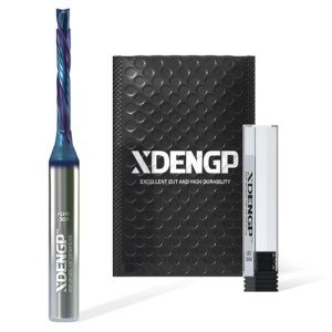 XDENGP 1/8" Compression Spiral Router Bit for CNC