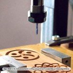 XDENGP 1/8" Compression Spiral Router Bit for CNC