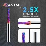 1/4" Shank Up & Down Spiral Router Bit