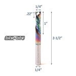 1/4" Spiral Compression Router Bit - USA Made