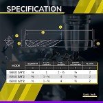 SPEED TIGER 3/8” Carbide Spiral Router Bit