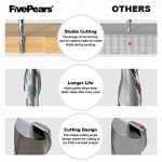 FivePears 1/4" Down Cut Spiral Router Bit