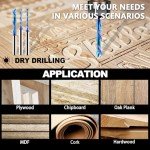 DARTOTEK 1/4" Solid Carbide Router Bits