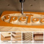 Spiral Compression Router Bits - 1/4" Shank, 3" OVL